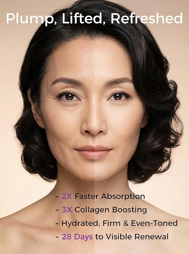 NING DERMOLOGIE Retinol Serum for Face - Anti Aging Serum with Peptides, Niacinamide - Collagen Booster Ampoules for Anti Wrinkles & Dark Spot, Reduce Fine Line - Single-Use Vials, 1.5ml/0.05 fl.oz*20