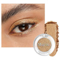 MAKI YIKA Gold Crème Eyeshadow Single, Shimmer Dark Bronze Cream Eye Shadow palette for Women Color Stay Long Lasting Waterproof Eye Makeup Monochrome Eyeshadows,#19