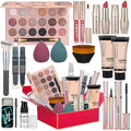 venshun Makeup Kit for Women Full Kit Makeup Sets for Teenagers Makeup Gift Set for Women Teen Girls Includes 18 Colors Eyeshadow Palette Foundation Make Up Sets for Beginners