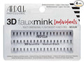 Ardell 3D Faux Mink Individual Lashes – Medium Black, Knot-Free Cluster Lashes, Customizable Eyelash Extension Kit, 4 Pack