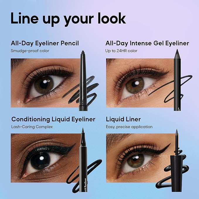Almay Gel Eyeliner, Waterproof, Fade-Proof Eye Makeup, Easy-to-Sharpen Liner Pencil (Packaging May Vary), 140 Deep Chestnut, 0.045 oz