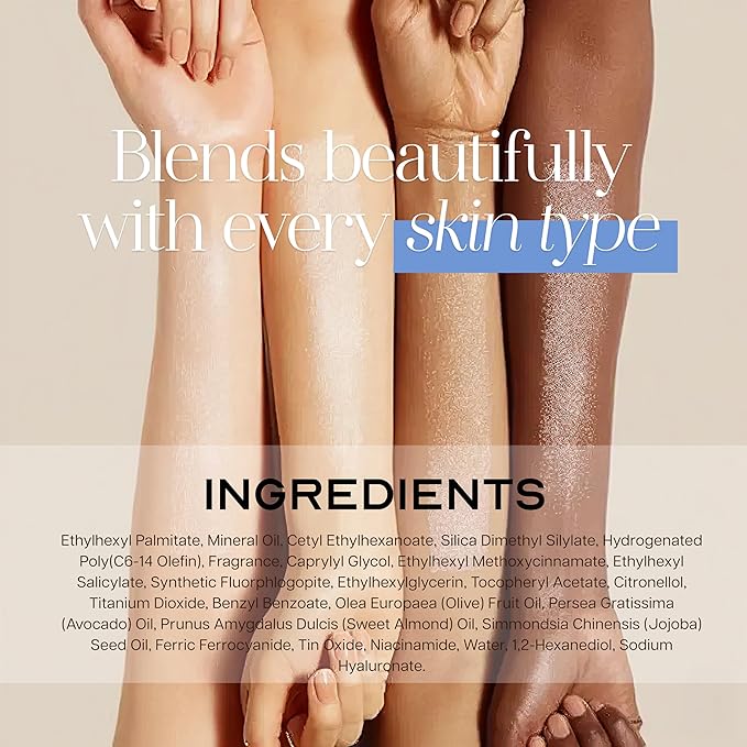 Hello You Jojoba Oil & Niacinamide Shimmer Body Oil – Dermatologist Tested, Anti-Aging, Korean Skin Care – Hydrating Glow, Lightweight Radiant Finish – Clean Beauty – Marshmallow Scent, 3.38 Fl Oz