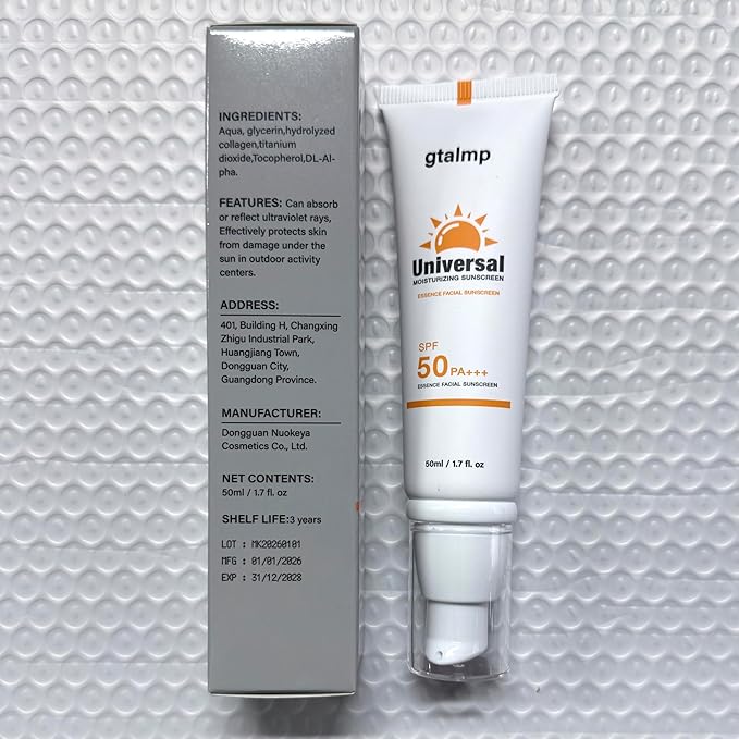 Tinted Sunscreen SPF 50 for Face, Daily Sheer Coverage with Natural Finish, Lightweight Glow & Hydrating Skincare, No White Cast for Women Travel Work Commute