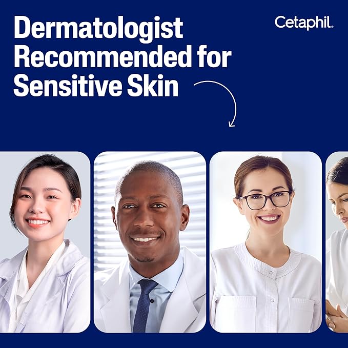 Cetaphil Deep Hydration Skin Restoring Water Gel with Hyaluronic and Polyglutamic Acid, Face Moisturizer, 72 Hour Hydration, For Dry, Dehydrated Sensitive Skin, Fragrance Free, 1.7 oz (Pack of 2)