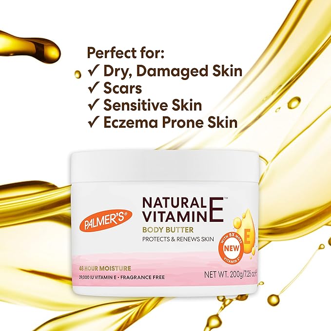 Palmer's Natural Vitamin E Body Butter, 7.25 Ounce