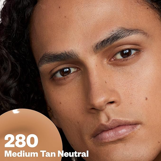 Kosas Revealer Liquid Foundation SPF 25 – Medium Buildable Coverage, Hydrating Natural Glow Finish, Medium Tan Neutral 280