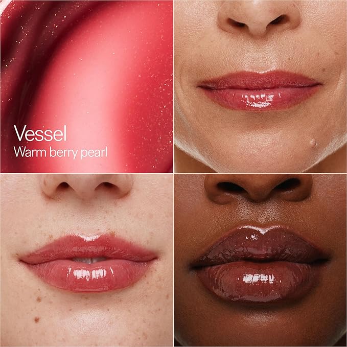 ILIA - Overglaze Hydrating Lip Gloss | Long-Wear, Non-Sticky, 24-Hour Hydration | Smooth + Plump | Vegan + Silicone-, Gluten-, Nanoparticles-Free (Vessel)