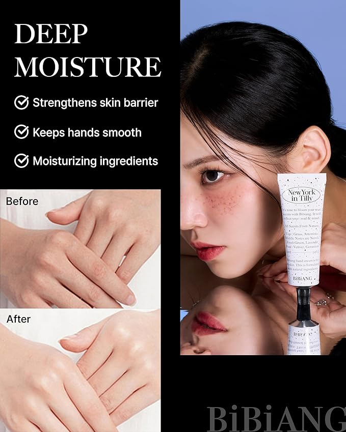 Rondo24 Hand Cream - Korean Hand Care for Moisturizing & Nourishment - Hydrating Hand Care Formula with Cedarwood Musk Scent, Shea Butter & Niacinamide - 1.69oz