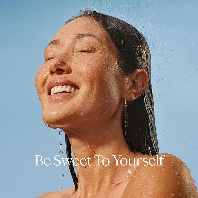 RAW SUGAR Body Wash, 20 fl oz (Pack of 3), Caramel Vanilla Delight