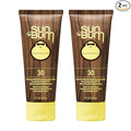 Sun Bum Original SPF 30 Sunscreen Lotion | Vegan and Hawaii 104 Act Compliant (Octinoxate & Oxybenzone Free) Broad Spectrum Moisturizing UVA/UVB Sunscreen with Vitamin E | 3 oz (Pack of 2)