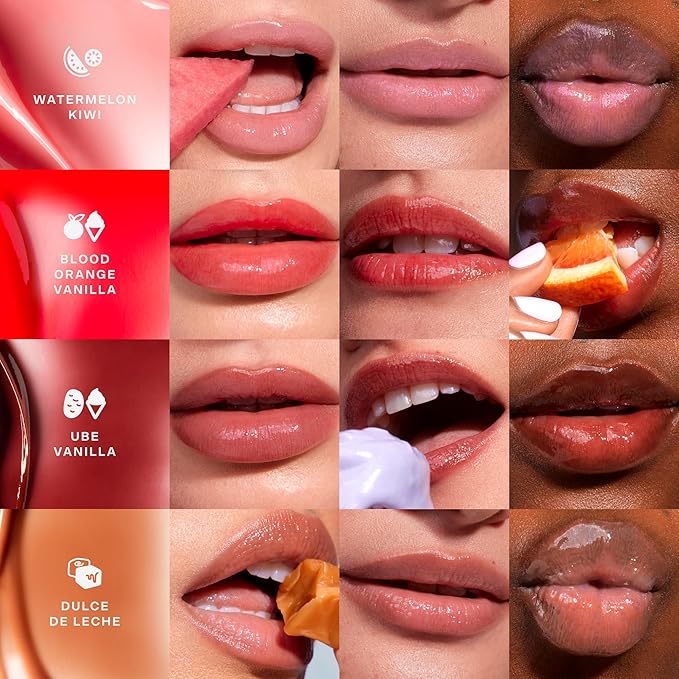 Tower 28 LipSoftie Tinted Lip Balm Treatment - Hydrating Glossy Balm + Overnight Lip Mask with Jojoba Oil + Shea Butter - Sweet, Cushiony Formula for Smooth, Soft Lips - Blood Orange Vanilla (0.38 oz)