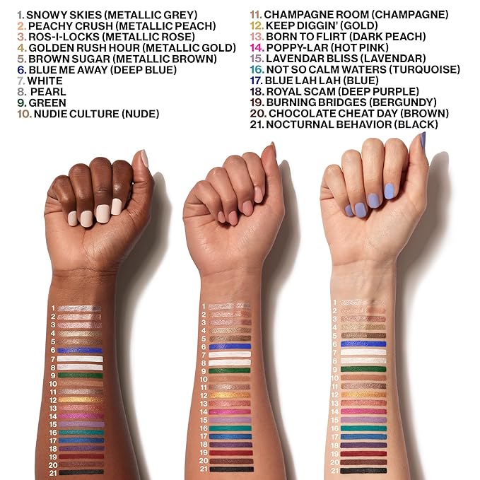 wet n wild Color Icon Cream Eyeliner Eyeshadow Multi-Stick, Moisturizing, Nourishing Velvety Cream-to-Powder Buildable & Blendable Formula, Cruelty-Free & Vegan - Nocturnal Behavior (Pack of 2)