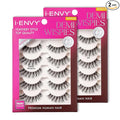 i•ENVY 10 Pairs Demi Wispies False Lashes (2 Pack), Premium Quality 100% Human Hair, Fluffy Feathered Eyelashes with Volume & Curl, Natural Look, Lightweight, Comfortable, Reusable for Everyday Wear