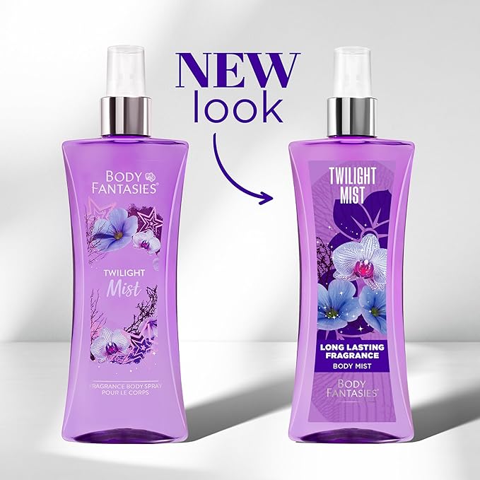 Body Fantasies Signature Fragrance Body Spray, Twilight Mist, 8 fl oz