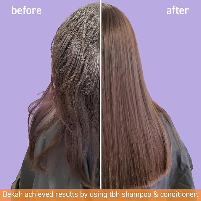 TBH Kids & Teen Shampoo and Conditioner Set – Sulfate & Paraben Free, Lightweight & Hydrating Hair Care for All Hair Types – 2-Pack, 32 oz Each