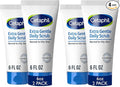 Cetaphil Exfoliating Face Wash,Extra Gentle Daily Face Scrub,Gently Exfoliates & Cleanses,For All Skin Types,Non-Irritating & Hypoallergenic,Suitable For Sensitive Skin,6 Fl Oz,(Pack of 4)