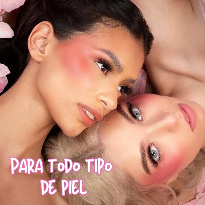 PINK UP | Liquid Blush | Long-Lasting Liquid Blush | Non-Greasy | Highly Pigmented | Suitable for All Skin Types | Matte Colors | Subtle Shimmer Highlights | Shade: Dream | 6ml | Model PKLB01