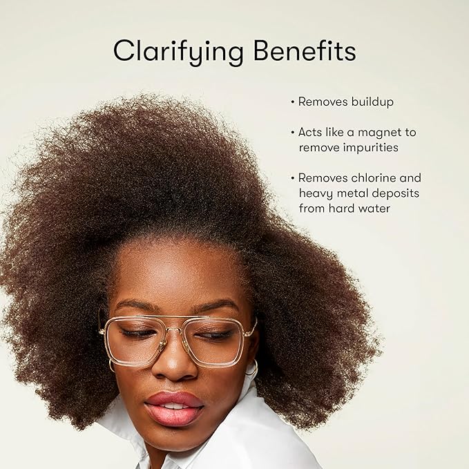 Odele Clarifying Sulfate-Free Shampoo, a Deep Weekly Clean that Removes Buildup for All Hair Types & Textures, 13 Fl Oz (2-Pack)