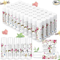 50 Pcs Christian Gifts for Women Spanish Religious Lip Balm Bulk Bible Verse Spanish Mother's Day Gifts for Women Faith Religious Scripture Church Party Favor for Teacher Coworker Employee
