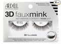 Ardell False Eyelashes 3D Faux Mink Lashes, 861 - Lightweight Reusable Strip Lashes with Invisiband, Ultra-Fluffy Volume for a Bold and Dramatic Look, 4 Pairs