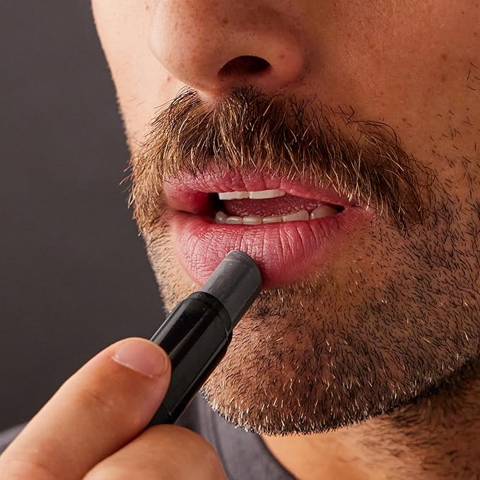 Harry's Black Lip Balm for Men - Hydrating Men's Lip Balm with Natural Finish - Korean Skincare Technology with Meadowfoam Oil