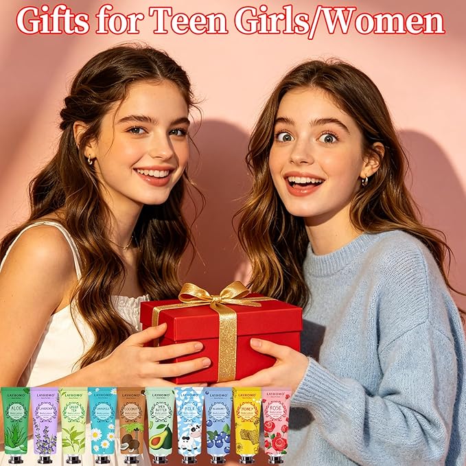 20 Pack Mini Body Lotion Gift Bulk for Dry Skin,Travel Size Small Body Cream With Shea Butter Natural Fragrance Moisturizing Body Lotion for Women Men,Gifts for Women,Gift for Her Thank You Gift