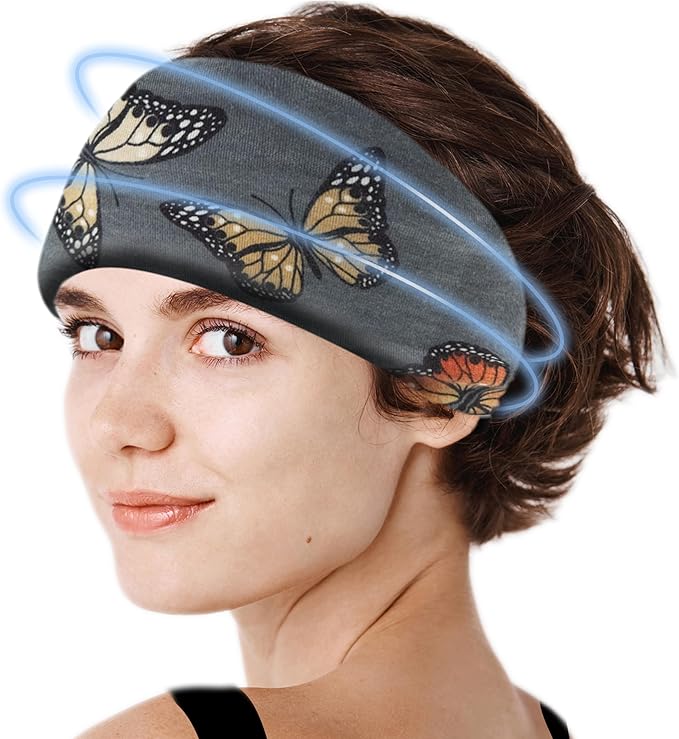 Migraine Relief Cap - Cooling Headache Ice Pack Mask Headband - Cold Gel Head Hat Neck WrapEye Mask - Soothing Relief Products for Hangover, Stress & Tension - Thoughtful Gifts