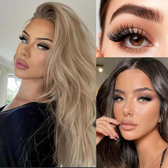 Manga Lash Clusters, 532 Pcs Fluffy Cluster Eyelash Extensions 80D+80D D Curl Individual Wispy False Eyelashes DIY Lash Extension (Volume Lash Clusters 10-18mm)