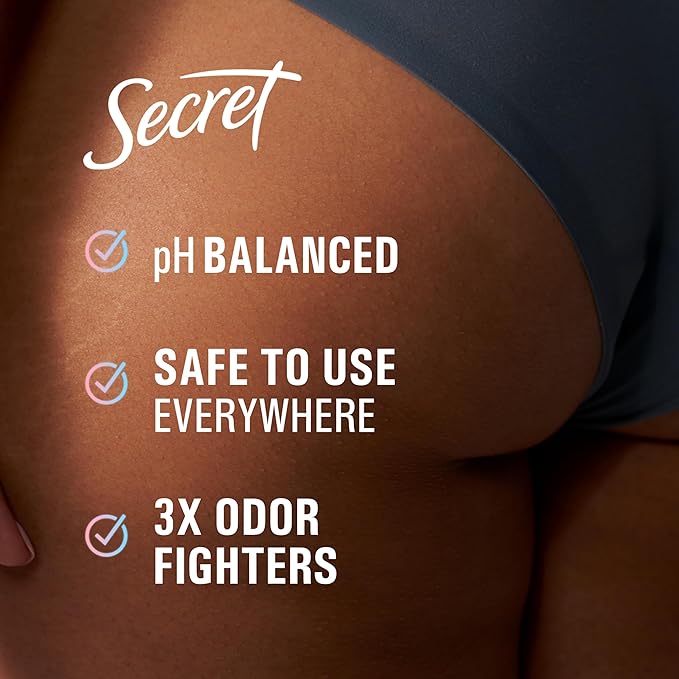 Secret Whole Body Deodorant for Women, Spray White Tea & Jasmine Scent, Aluminum Free Deodorant Spray, 72 HR Odor Protection, 3.5 oz