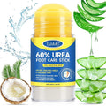 60% Urea Cream Stick plus 2% Salicylic Acid, Maximum Strength Urea Foot Cream Callus Remover for Dry Cracked Heels, Hands, Knees,Exfoliating Moisturizer, Dead Skin Remover Foot Balm 1.4oz (2 packs)