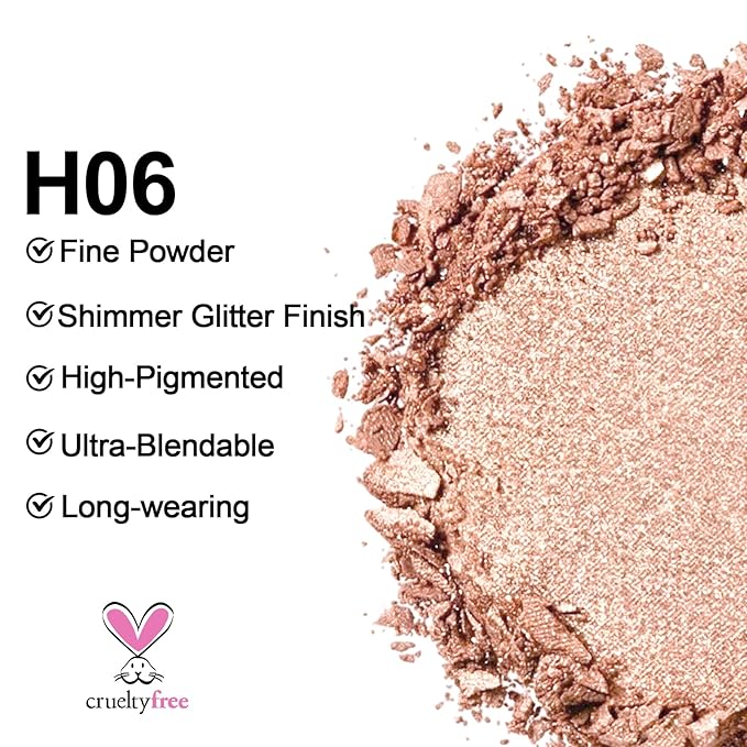 Erinde Matte Eyeshadow Palette Makeup, Neutral Single Eye Shadow Powder