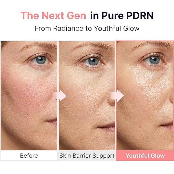 SUNGBOON EDITOR Glow Intensive PDRN Ampoule, Copper Peptides & Vitamin B12 Serum for Face with Collagen & Multi Peptides & 10 Hyaluronic Acids | Korean Skincare Serum, 1.35 fl oz