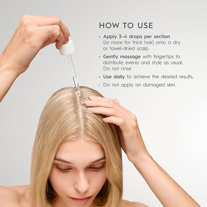 KERASILK Moisturizing Scalp Drops for Dry and Sensitive Scalps, 100ml