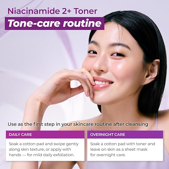 JUMISO Niacinamide 2% Exfoliating Toner with PHA + BHA – Pore Smoothing & Resurfacing Face Toner for Textured Skin – TXA+Glutathione Brightening, Hyaluronic Acid Hydration, Fragrance-Free, 6.93 fl oz