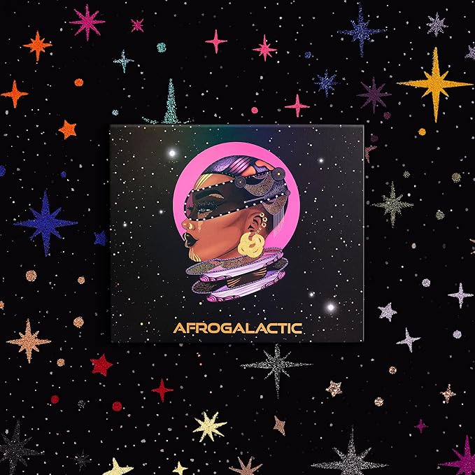 Juvia's Place Afrogalactic Glitter Liner Metaverse - Glitter Liquid, Waterproof, Multi-Dimensional Gel, Metallic Liquid, Holographic, and Iridescent Liner