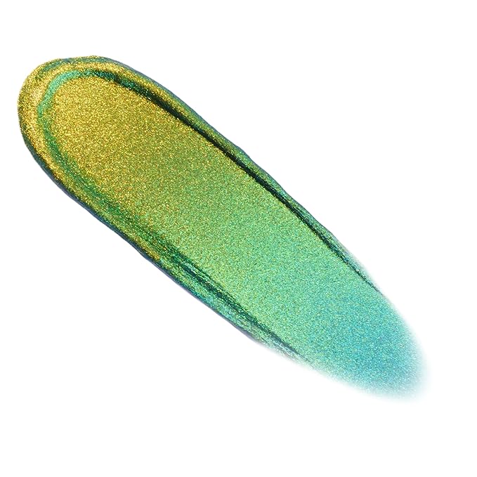 ColourPop Chrome Liquid Eyeshadow - Color-Shifting Chrome Eyeshadow with Long-Lasting & Ultra-Pigmented Formula - Beetle (0.05 oz)