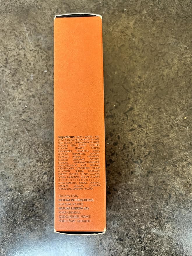 Natura – Tukumã Hyaluronic Acid Boosting Hand Cream Travel Size - Moisturize & Improve Skin Texture - Anti-Signs & Anti-Aging - Vegan Skin Care - Brazilian Beauty Secrets - 1.41oz (40g)