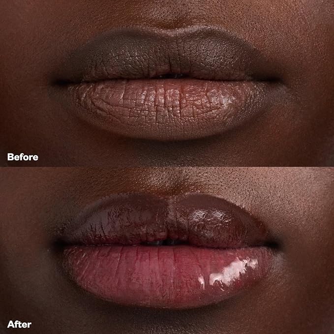 Kosas Wet Lip Oil Gloss – Plumping Peptide Lip Treatment Gloss in Sheer Cherry Red, Hydrating with Hyaluronic Acid, Peptides & Plant Oils, Non-Sticky, Vegan, Clean Beauty Lip Gloss (Slushy) 0.15 oz