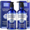 Roycederm Antibacterial Body Wash & Soap – Kills 99.9% of Germs & Bacteria – For Body Acne, Folliculitis & Odor Control – Gentle Daily Use for Men & Women (16.9 Fl Oz (Pack of 2))