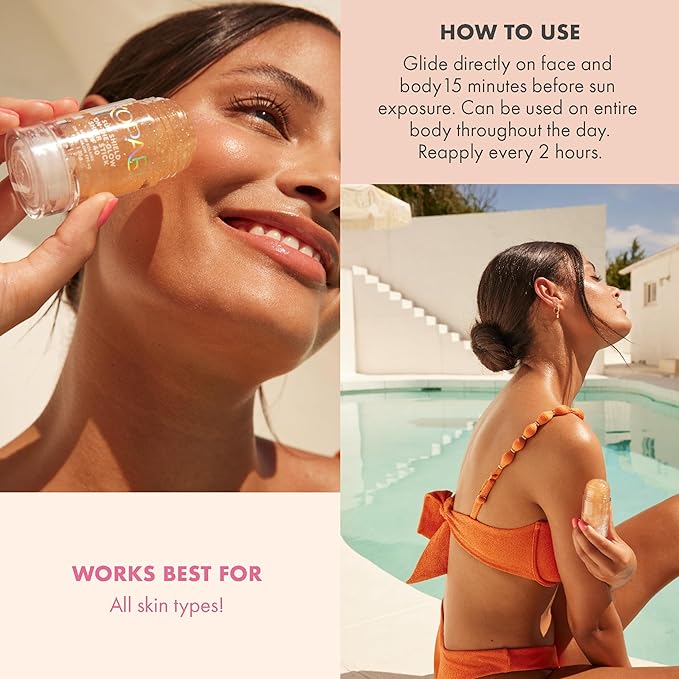 Kopari Summer Shield SPF Vault - Includes Rose Gold Sun Shield Body Glow SPF 45, Rose Gold Sunglaze Sheer Body Mist SPF 42, Sunglaze Sheer Setting Mist SPF 50, Sun Shield On-The-Glow Sheer Stick SPF 4
