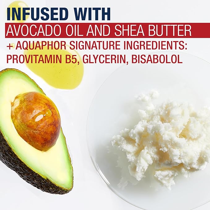 Aquaphor Repairing Foot Masks, Moisturizing Socks for Dry Feet, Hydrating Foot Care Treatment with Avocado Oil and Shea Butter, Pack of 18