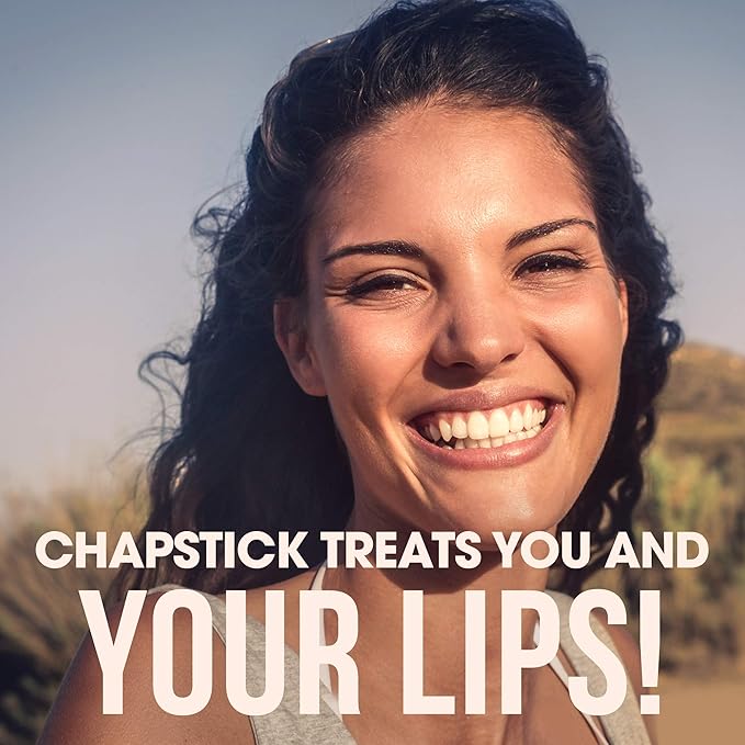 ChapStick Dry Lips & Cold Sore Pain Relief Bundle – Classic Medicated 3-Pack + Original Moisturizer Lip Balm with SPF 15, 0.15 Oz Ea (4 Piece Set)