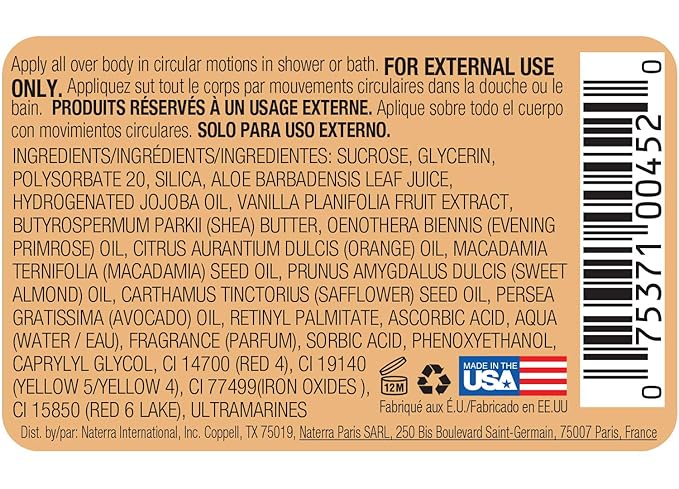 Tree Hut Frosted Sugar Cookie Shea Sugar Scrub | Exfoliating Scrub Removes Dry Skin for a Soft & Natural Glow | Limited Edition | Vegan, Free of Parabens, Formaldehyde Donors, & Sulfates | 18 fl oz.