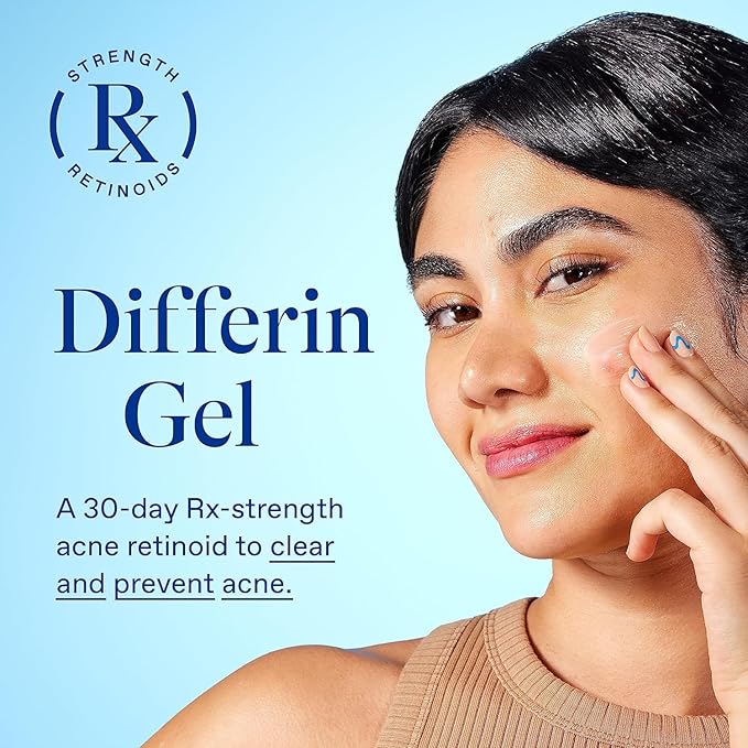Differin Acne Skin Care Kit, Differin Gel Retinoid Acne-Treatment for Face with 0.1% Adapalene & 5% Benzoyl Peroxide Face Wash & Body Wash, Designed for Pimple & Acne-Prone Skin 2 Count (Pack of 10)