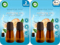 Air Wick Essential Mist Twin Refill Calming Sea Spray & Breeze 2 ct.,(Pack of 2)