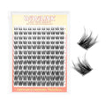 Natural Lash Clusters Wispy Filt DIY Lash Extension 8-16mm Eyelash Clusters D Curl Individual Eye Lashes Natural Look Invisible Band LuxeBold Eyelashes Cluster Eyelash Extensions Clear Band