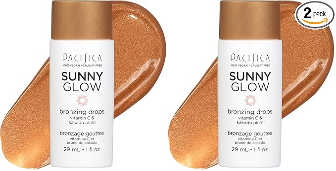 Pacifica, Drops Sunny Glow Bronzing (Pack of 2)