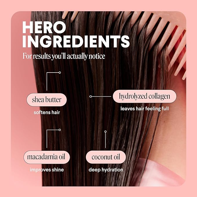 MONDAY HAIRCARE VOLUME Conditioner with Hydrolyzed Collagen, Coconut Oil, Shea Butter & Macadamia Oil for Thin, Fine & Flat Hair 354 mL