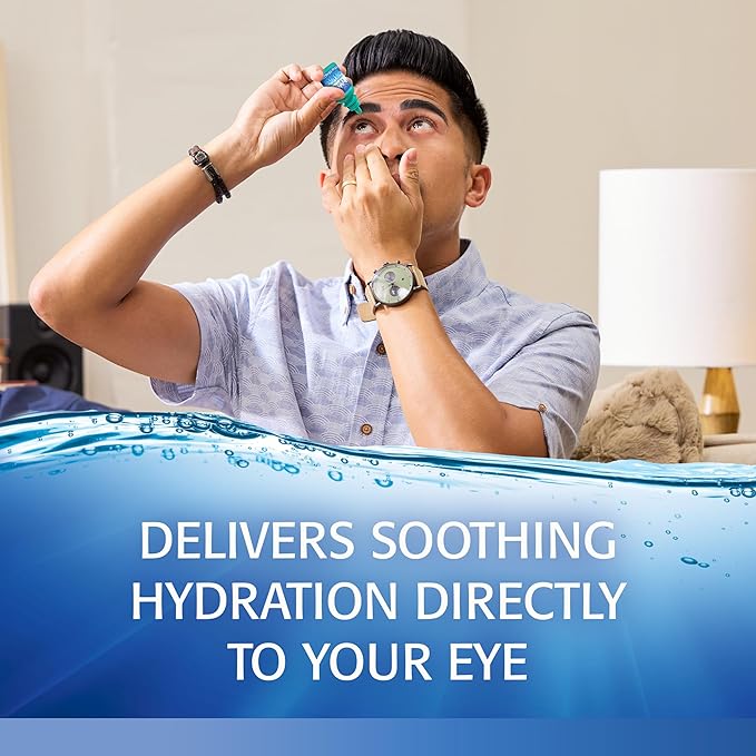 Refresh Optive Lubricant Eye Drops For Dry Eyes, 0.5 Fl Oz Sterile