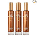 Absolute New York - Silk Glow Shimmer Mist Glow, Radiant, Shimmer Body & Face & Hair, Shea Butter, Coconut Oil, Vitamin E (SBGS06 True Bronze Oil Gel (Set of 3), 3.4 fl oz)